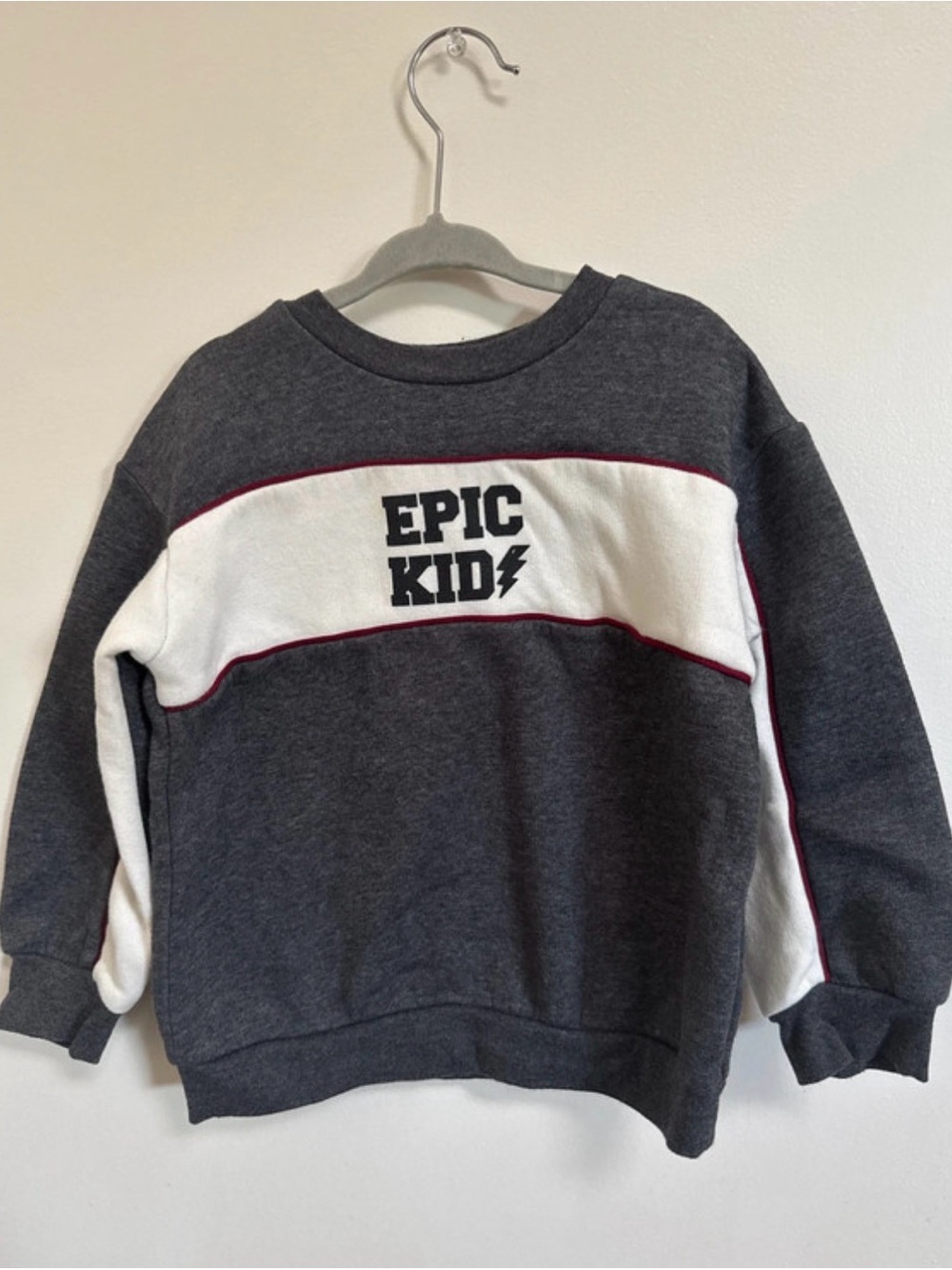 Okie Dokie Boys Epic Kid Colorblock Sweatshirt 2T